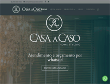 Tablet Screenshot of casaacaso.com.br